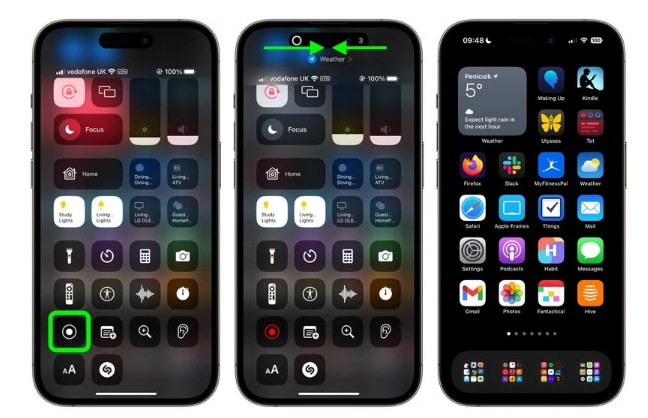阿克苏苹果手机维修分享iPhone14录屏如何隐藏灵动岛和红色指示器 