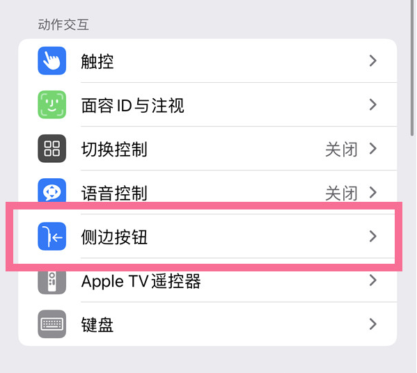 阿克苏苹果14维修店分享iPhone14 Plus侧键双击下载功能关闭方法 