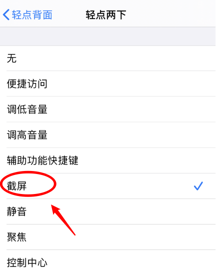 阿克苏苹果手机维修分享iPhone12如何启用双击截屏 